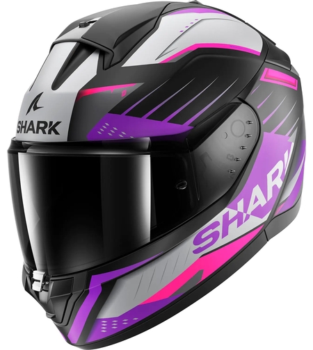 Каска SHARK RIDILL 2 BERSEK BLACK/GREY/PINK