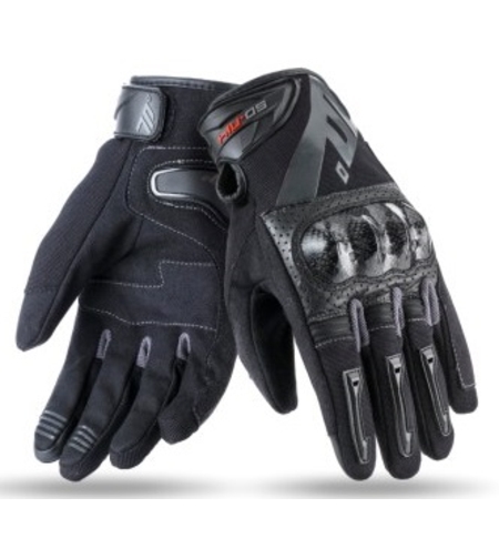 Текстилни ръкавици 70 DEGREES SUMMER NAKED BLACK/GREY