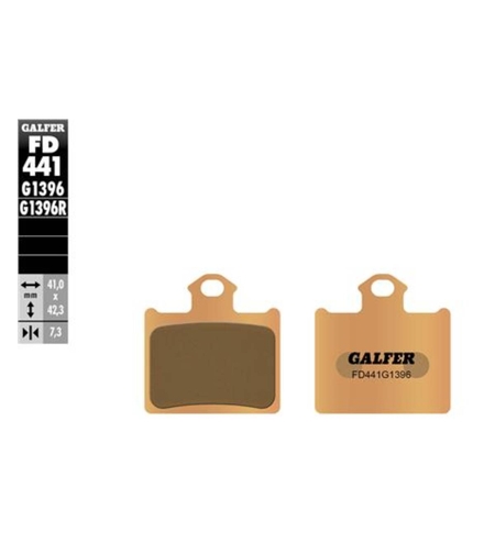 Задни мото накладки Galfer SINTERED FD441G1396