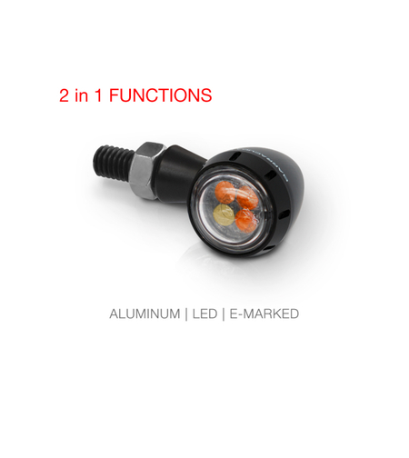 LED мото мигачи BARRACUDA S-LED 2 B-LUX