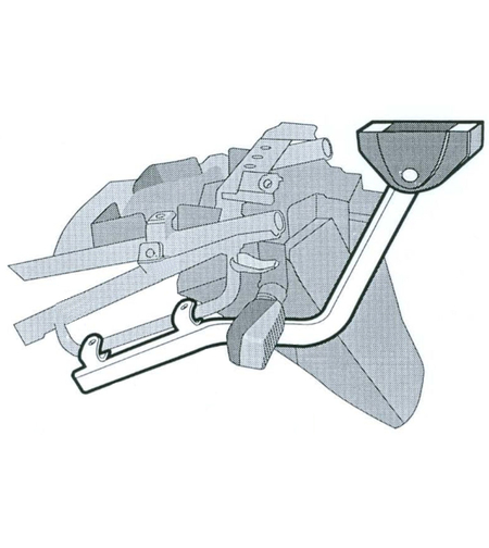 Монтажен комплект за куфари SHAD TOP MASTER SUZUKI BANDIT N600 94/99