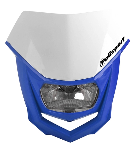 Фар Polisport HALO - WHITE/BLUE