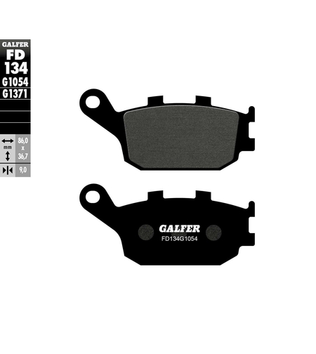 Задни мото накладки Galfer SEMI METAL FD134G1054
