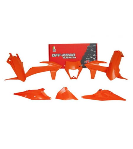 Комплект пластмаси RACETECH Plastic Kit 6 pcs KTM 20-23 (Orange)