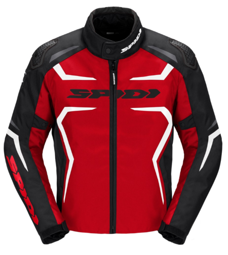 Текстилно мото яке SPIDI RACE-EVO H2OUT Black/Red/White