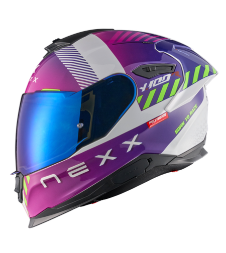 Каска NEXX Y100R FADE PURPLE WHITE