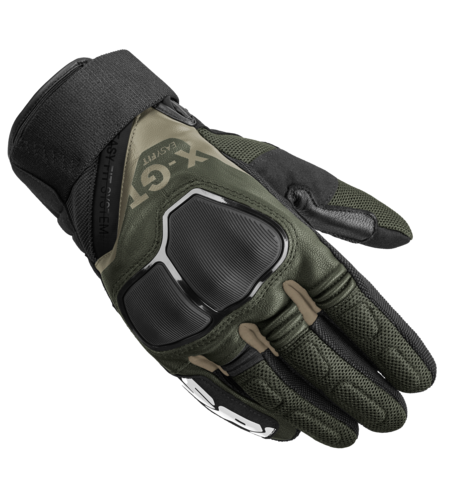 Мото ръкавици SPIDI X GT DARK GREEN