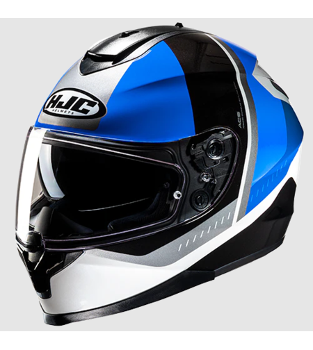 Каска HJC C70N ALIA BLACK/WHITE/BLUE