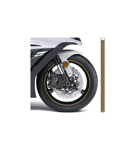 Светлоотразителна лента за джанти 3M RSGOLDP/PR3256 GOLD