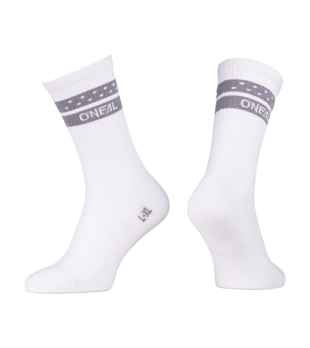 Вело чорапи O'NEAL MTB PERFORMANCE SOLID WHITE V.26