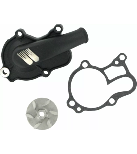 Комплект капак на водната помпа и работно колело BOYESEN COVER/IMP WAT PMP YZ250 Black