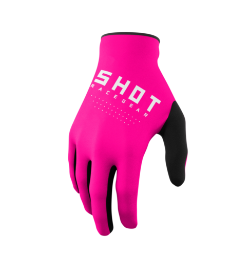 Мотокрос ръкавици SHOT Raw Pink