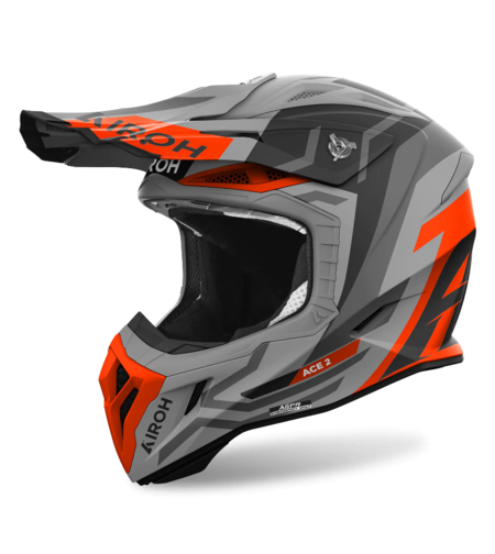 Мотокрос каска AIROH AVIATOR ACE 2 GROUND ORANGE MATT