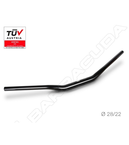 КОРМИЛО BARRACUDA HANDLEBAR 28/22 BLACK