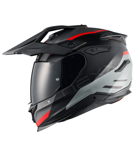 Адвенчър каска NEXX  Y.TRAVL QUEST BLACK RED