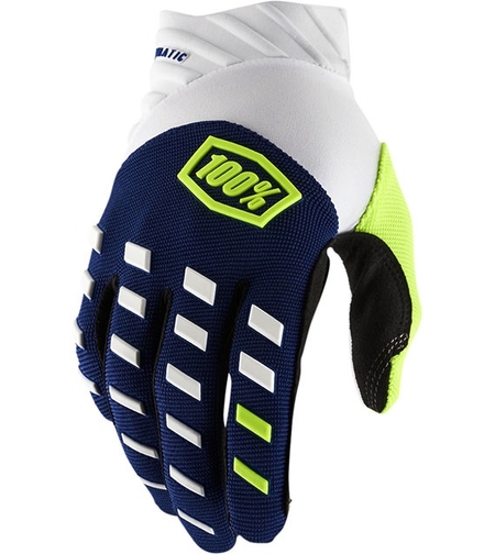 Мотокрос ръкавици 100% AIRMATIC 22 NAVY/WHITE
