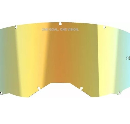 Плака за мотокрос очила ALPINESTARS VISION 8/5/3 MIRROR GOLD