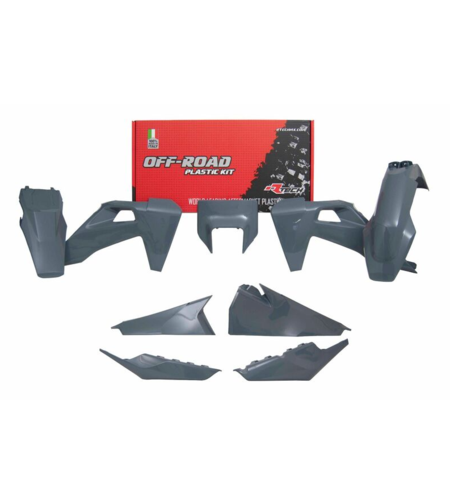 Комплект пластмаси RACETECH Plastic Kit Quantum Grey Husqvarna 2020