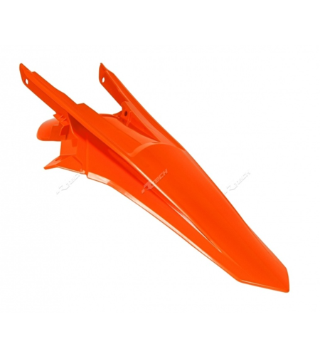 Заден калник RACETECH Rear Fender Neon Orange KTM 17-20