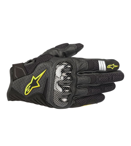 Ръкавици ALPINESTARS SMX-1 AIR V2 BLACK/YELLOW