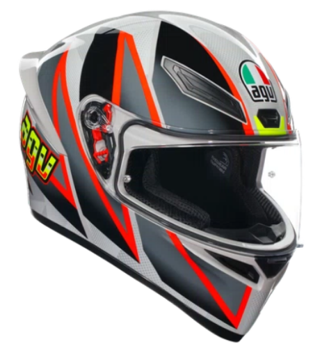 Каска AGV K1 S E2206 - BLIPPER GREY/RED