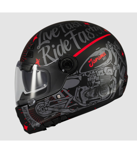 Каска MT JARAMA SV ART E5 MATT