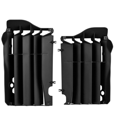 Преден предпазител за радиатор POLISPORT HONDA CRF450R(13-14) BLACK
