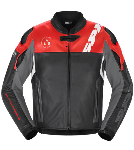 Кожено мото яке SPIDI DP PROGRESSIVE LEATHER Red