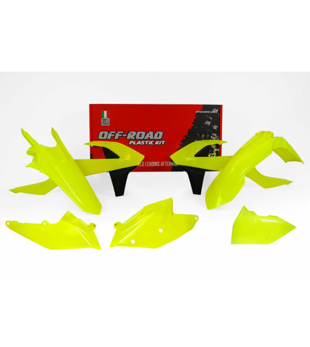 Комплект пластмаси RACETECH Plastic Kit Neon Yellow KTM EXC/EXC-F 17-19/20
