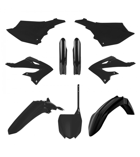 Комплект пластмаси POLISPORT Full Plastic Kit Yamaha YZ 125/250 (2022-25) Black