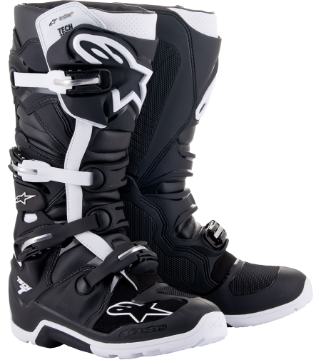 Мотокрос ботуши ALPINESTARS TECH 7 Enduro Drystar® BLACK/WHITE