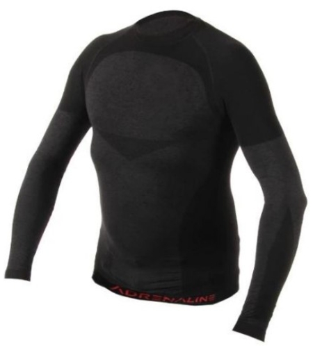 Термо горнище ADRENALINE MERINO WOOL BLACK