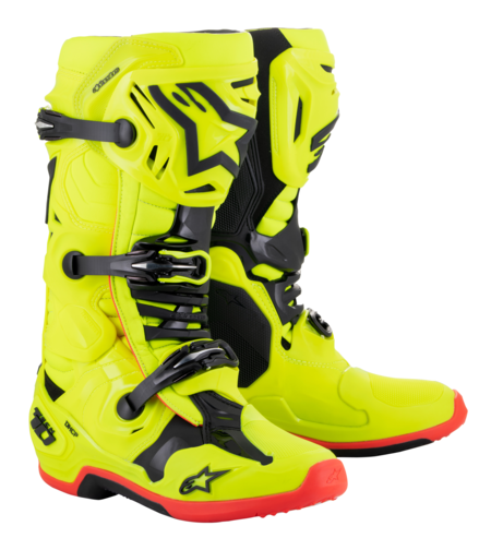 Мотокрос ботуши ALPINESTARS TECH 10 YLW/BK/RD