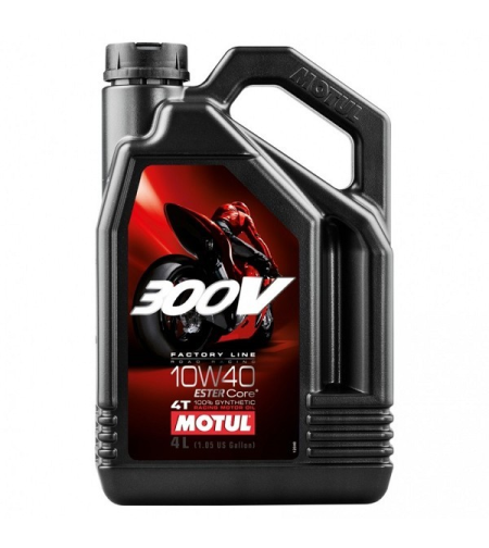 Масло MOTUL 300V FL ROAD RACING 10W40-4L