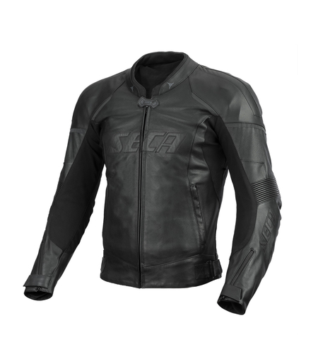 Кожено яке SECA MONZA II PERFORATED BLACK