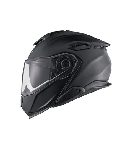 Каска NEXX X.LIFETOUR FLIP UP  PLAIN BLACK MATT