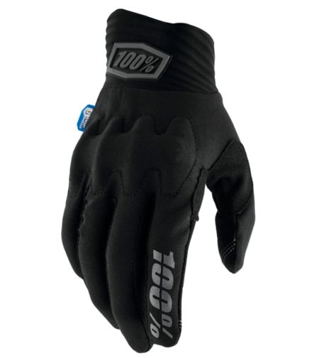 Мотокрос ръкавици 100% COGNITO SMART SHOCK BLACK