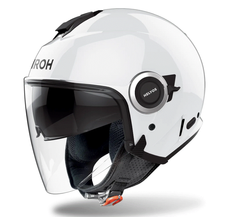 Kаска за скутер AIROH  HELYOS WHITE GLOSS