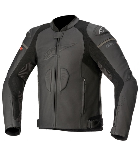 Кожено яке ALPINESTARS GP PLUS R V3 RIDEKNIT BLACK