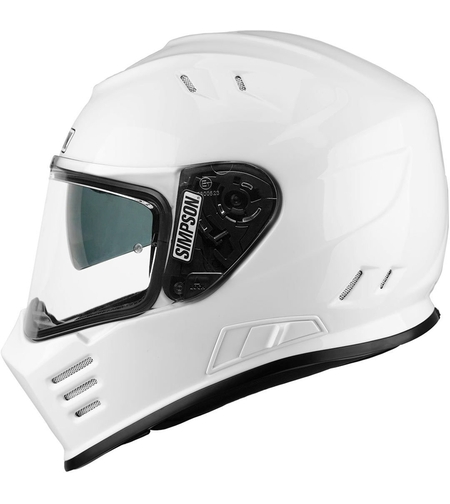 Каска SIMPSON VENOM SOLID GLOSS WHITE