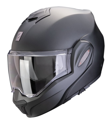 Модуларна каска SCORPION Exo-Tech Evo Pro Solid Black МАТТ