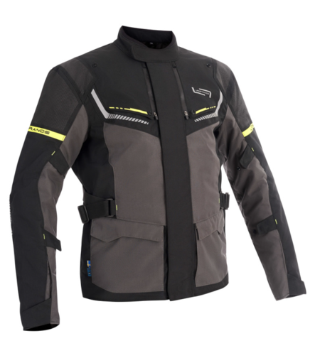 Текстилно мото яке Lindstrands Sylarna Dark grey/black