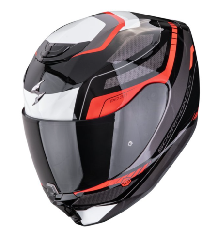 Каска SCORPION EXO-391 LEO Black-Red