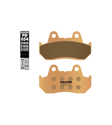 Предни/Задни мото накладки Galfer SINTERED COMPOUND FD054G1370