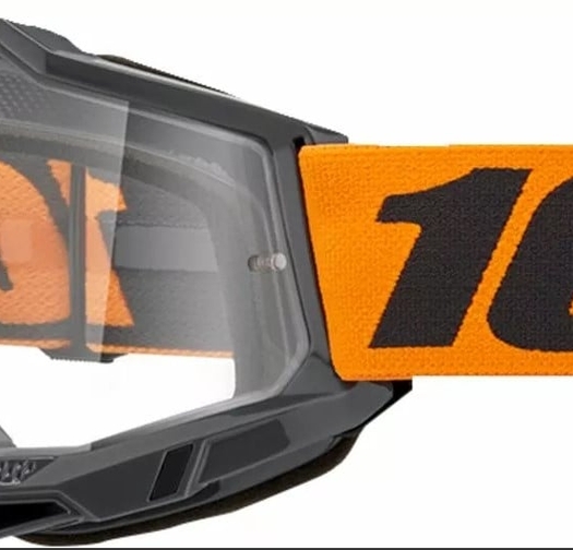 Мотокрос очила 100% ACCURI2 ORANGE CLEAR