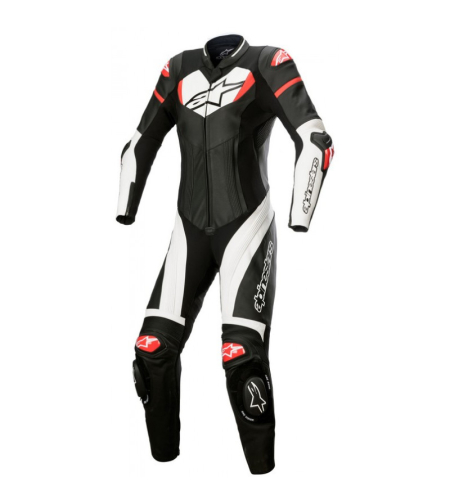 Дамски кожен екип ALPINESTARS Tech Air GP Plus Black/White/Red