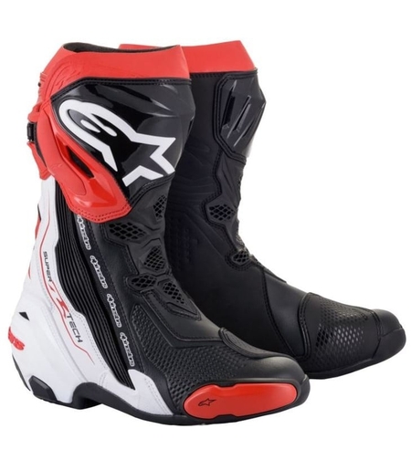 Ботуши ALPINESTARS SUPERTECH R Black/White/Red