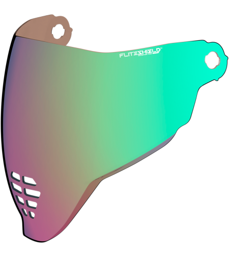 Визьор за каска ICON AIRFLITE GREEN MIRROR