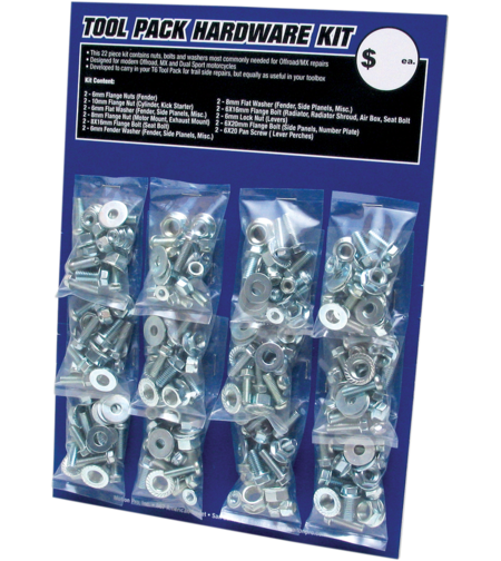Комплект болтове с гайки MOTION PRO HARDWARE KIT ZINC 12PK
