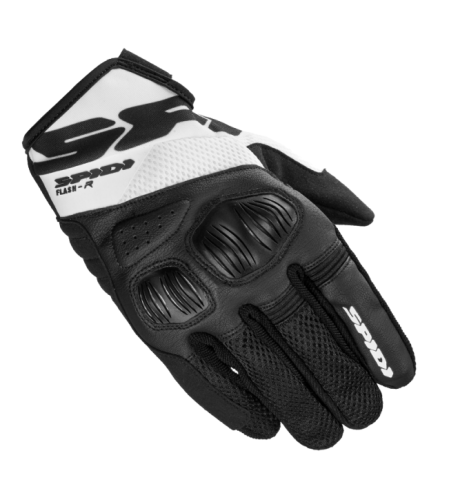 Мото ръкавици SPIDI FLASH-R EVO BLACK/WHITE